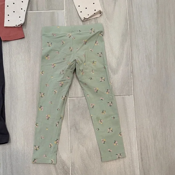 H&M 3T Kids' Assorted Color Leggings Set - Picture 5 of 15